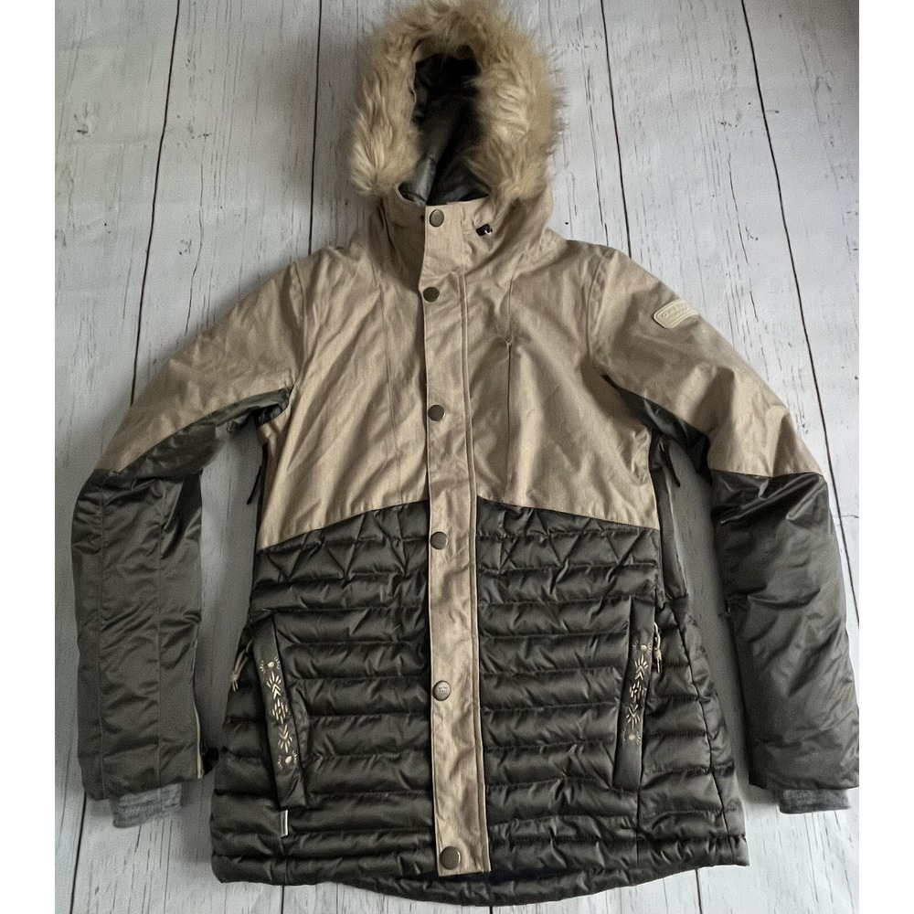 O'NEILL WOMEN'S FINESSE HYBRID SKI JACKET - CORNSTALK Small